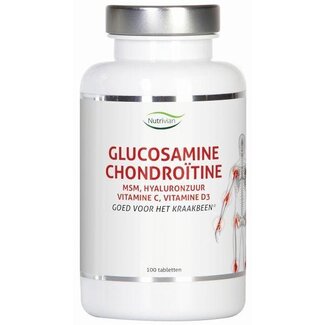 Nutrivian Nutrivian Glukozamina chondroityna MSM hialuron wit. D3/C 100 tabletek