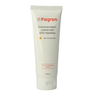 Fagron Cetomacrogol cream 50% vaseline 100 Gram