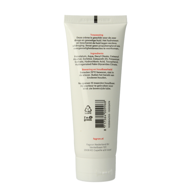 Crema de cetomacrogol 50% vaselina 100 gramos