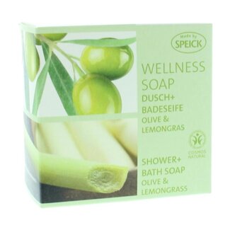 Speick Speick Wellness soap olive & lemongrass 200 Gram