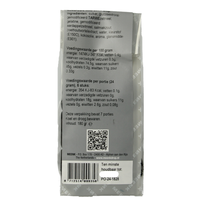 Muntendrop 180 gramos