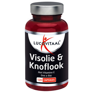 Lucovitaal Lucovitaal Visolie & knoflook 180 Capsules