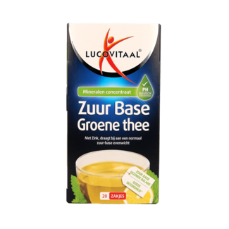 Lucovitaal Lucovitaal Zuurbase thee 20 bolsitas