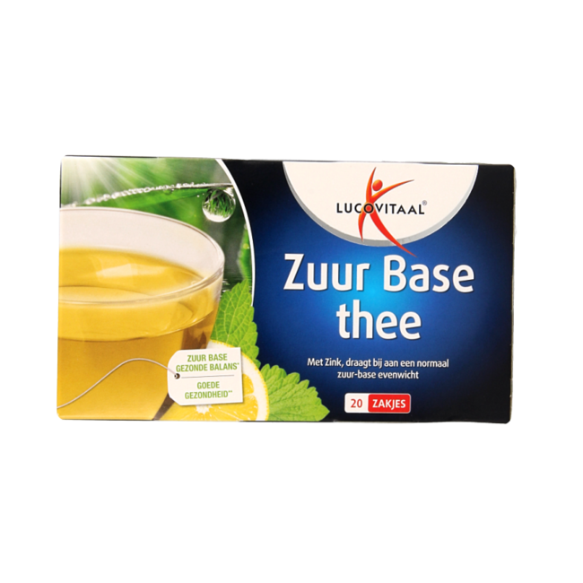 Lucovitaal Zuurbase thee 20 bolsitas