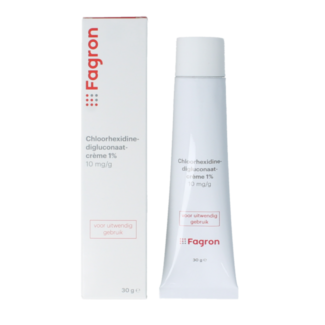 Crème au gluconate de chlorhexidine 1 % 30 g