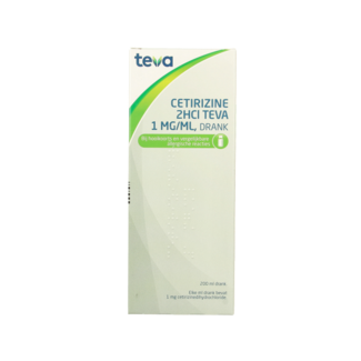 Teva Teva Cetirizina 2HCl 1mg/ml 200 Millilitri