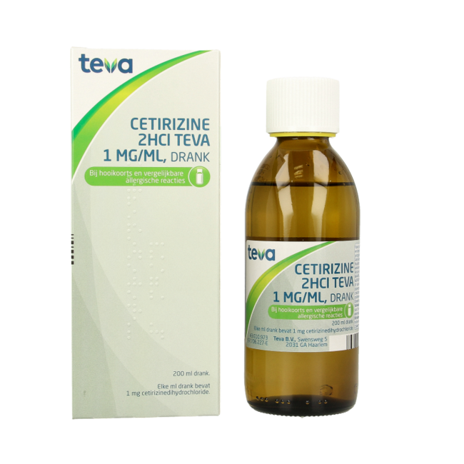 Teva Cetirizin 2HCl 1mg/ml 200 Milliliter