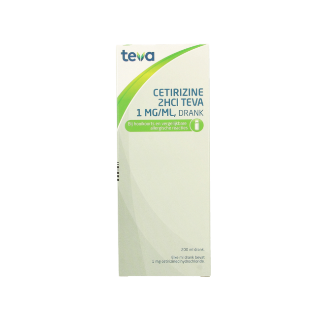 Teva Cetyryzyna 2HCl 1mg/ml 200 Mililitrów
