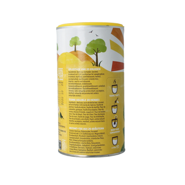 Té instantáneo de 20 hierbas 200 gramos