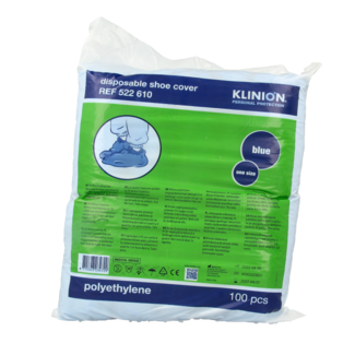 Medeco Cubrezapatos Medeco PE azul protect 100 unidades