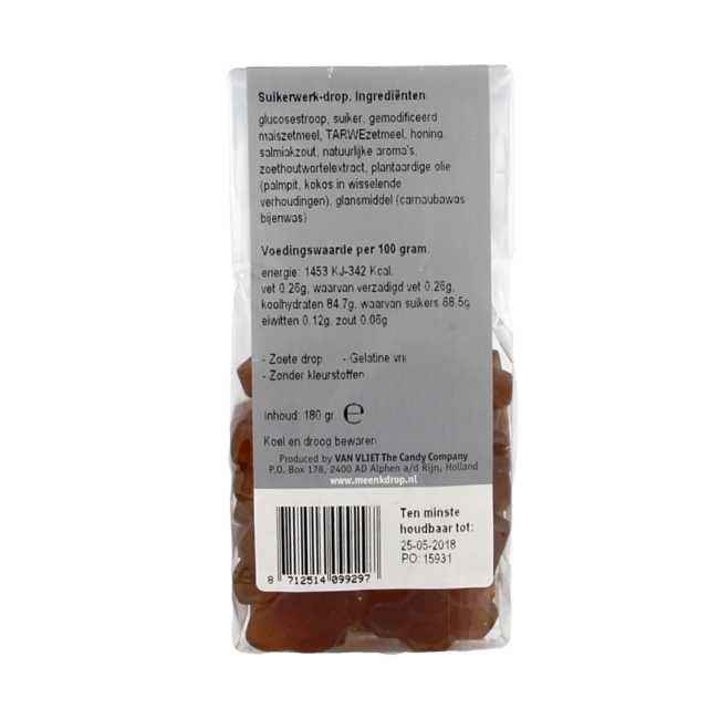 Gocce di Liquirizia al Miele 180 Grammi