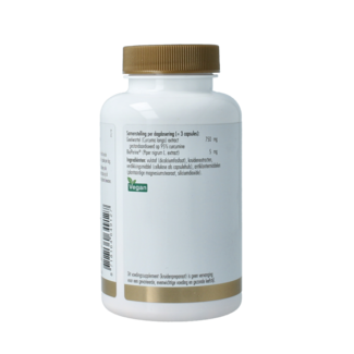 Golden Naturals Curcuma longa 60 Cápsulas vegetarianas