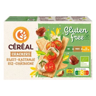 Cereal Cracker arroz castaña bio 250 gramos