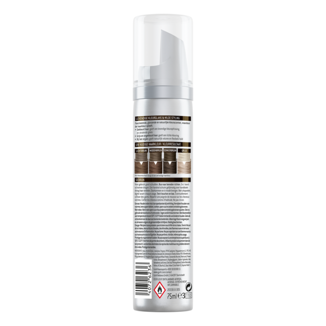 Colour forming mousse 30 dark brown 75 ml