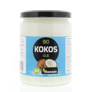 Hanoju Virgin organic coconut oil 500 Millilitres