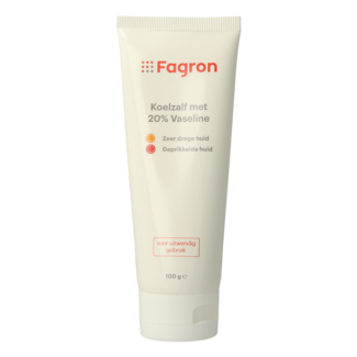Fagron Cooling ointment with 20% petroleum jelly 100 Gram