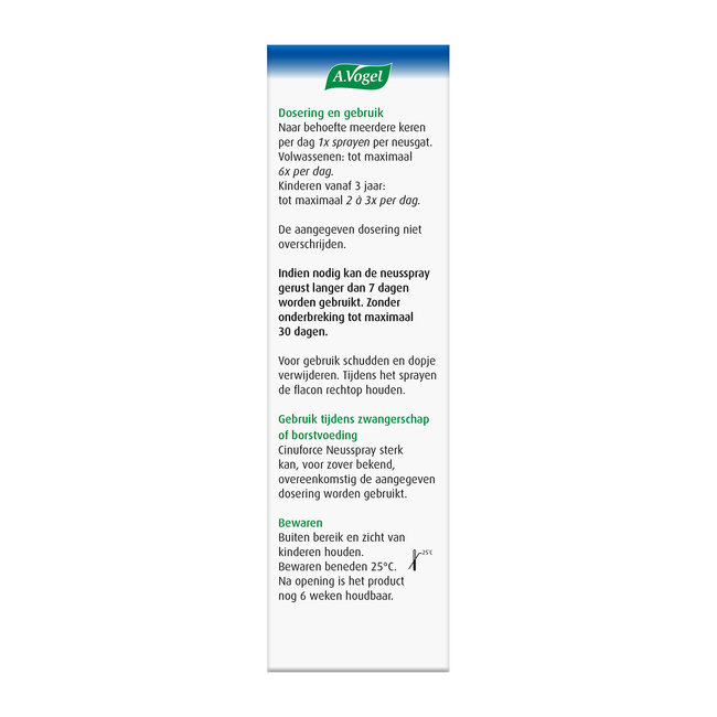 Cinuforce nasal spray strong 20 Millilitres