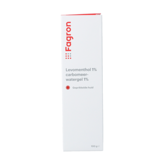 Fagron Fagron Levomenthol 1% carbomer D & B 100 Gram