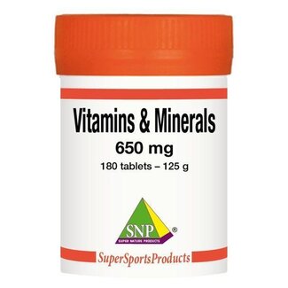 SNP Complexe vitamines et minéraux 180 comprimés