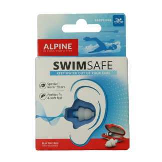 Alpine Tapones para los oídos Alpine Swimsafe 1 par