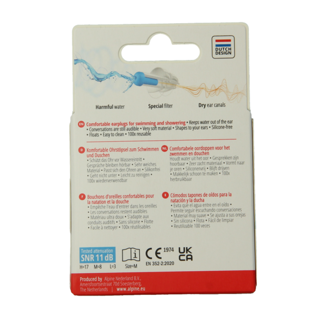 Alpine Swimsafe Ohrstöpsel 1 Paar