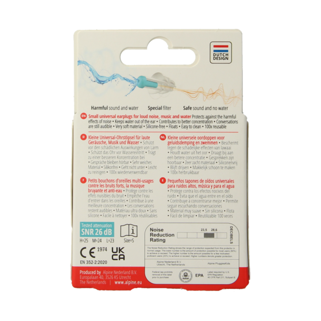 Alpine Pluggies kids oordopjes 1 Paar