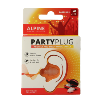 Alpine Bouchons d'oreille Alpine Partyplug 1 Paire