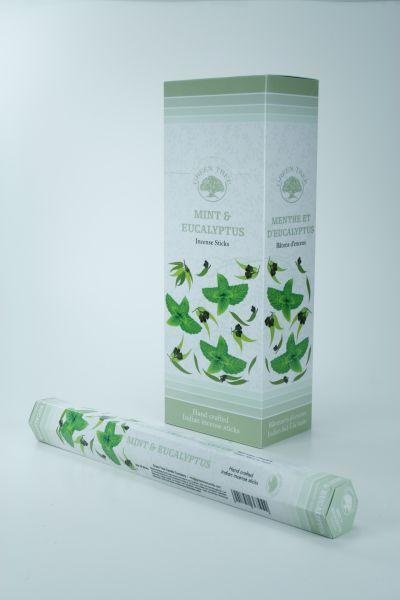 Green Tree Wierook mint en eucalyptus 20 Stuks