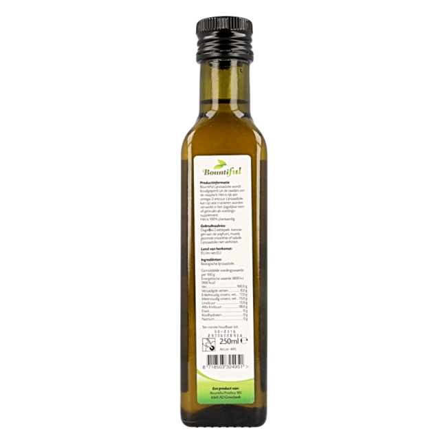 Leinöl Bio 250 Milliliter