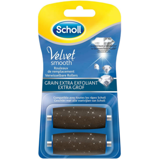 Scholl Scholl Velvet Smooth Recambios Grueso Diamond 2 unidades