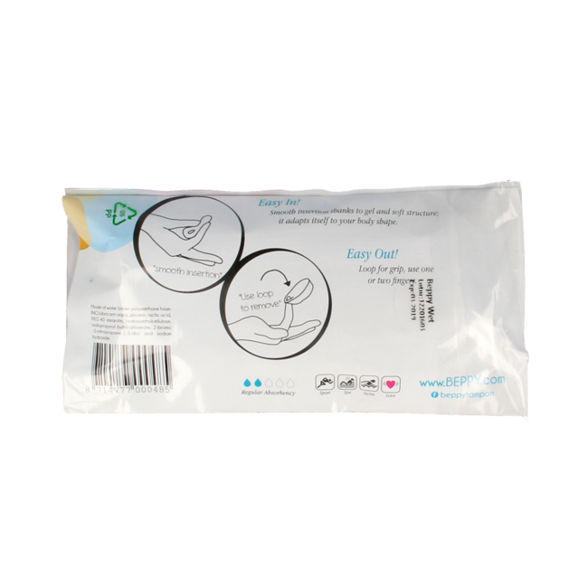 Soft+ comfort tampons wet 4 Pack