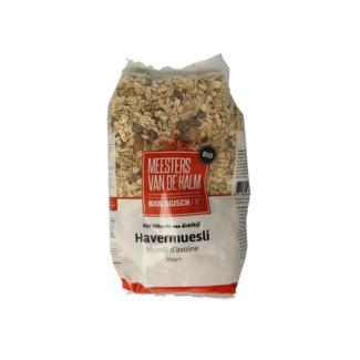 De Halm Muesli de avena bio 750 gramos