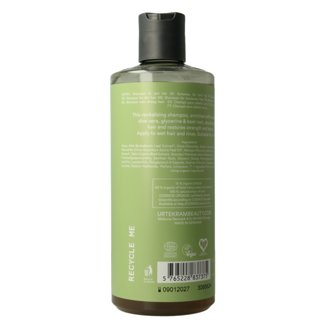 Urtekram Shampoo Aloe Vera trockenes Haar 500 ml