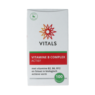 Vitals Complejo de vitamina B activo 100 cápsulas
