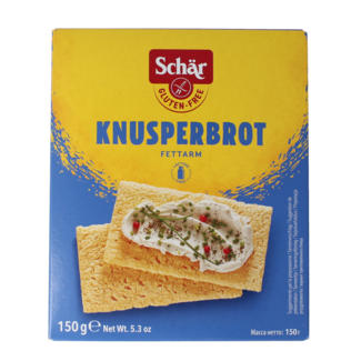 Schar Schar Crispbread sin gluten 150 Gramos
