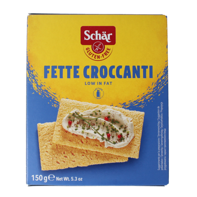 Schär Crispbread glutenfrei 150 Gramm