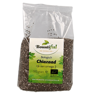 Bountiful Graines de chia bio 500 grammes