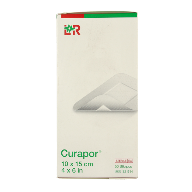 Curapor Wundpflaster 10 × 15 cm steril 50 Stück
