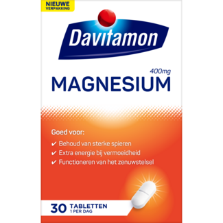 Davitamon Magnesio 400mg 30 Comprimidos