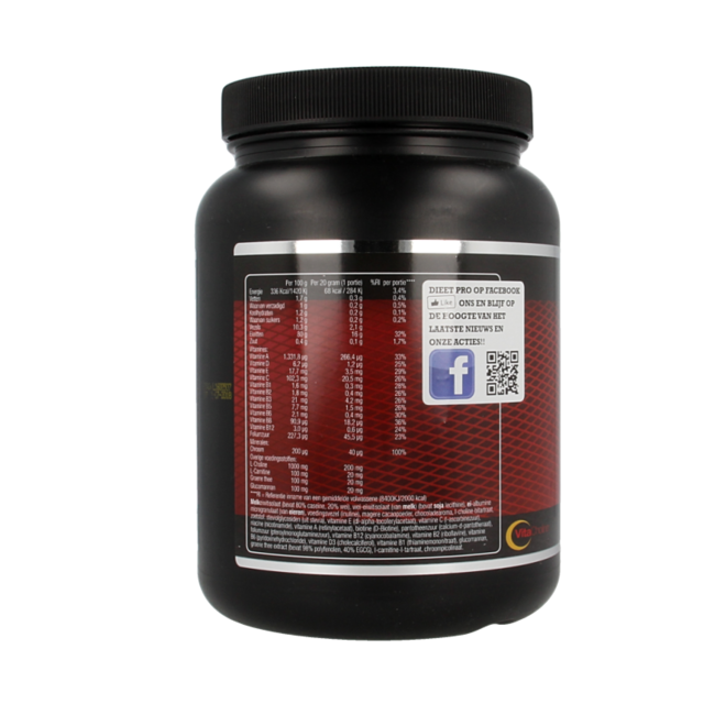 Dieet Pro Stevia chocolate 400 gramos