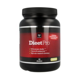 Dieet Pro Dieet Pro Stevia vanilla 400 Gram