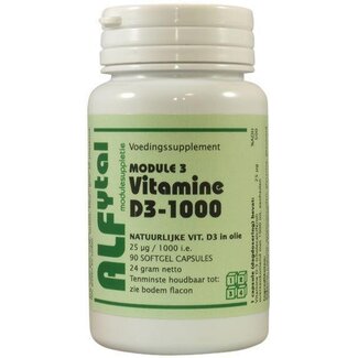 Alfytal Alfytal Vitamine D3-1000 90 Softgels