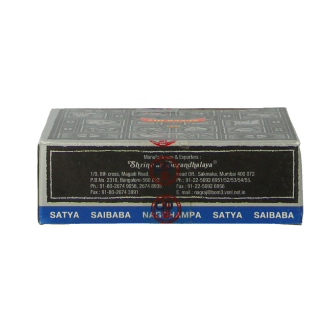 Natures Incense Incienso en cono nag champa 12 unidades