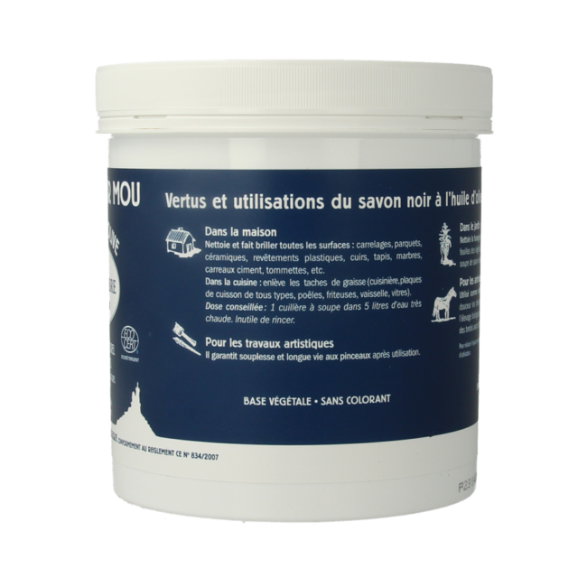Marius Fabre Savon noir lavoir schwarze Seife Topf 1 Kilogramm