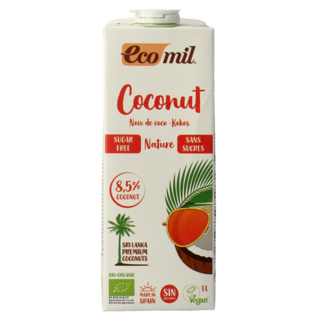 Ecomil Organic natural coconut milk 1 Litre