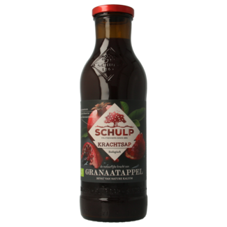Schulp Krachtsap zumo de granada puro bio 750 mililitros