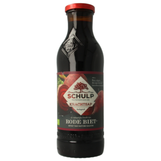 Schulp Jus de betterave rouge pur bio Krachtsap 750 ml