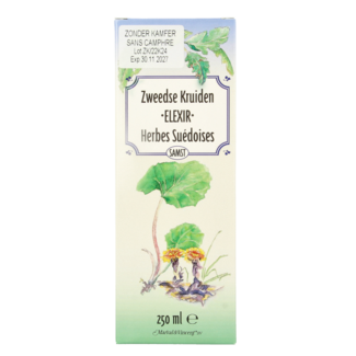 Marval&Vincent Marval&Vincent Swedish Herbal Elixir without Camphor 250 Millilitres