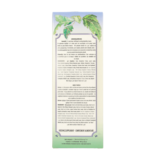 Marval&Vincent Élixir d'herbes suédoises au camphre 250 ml