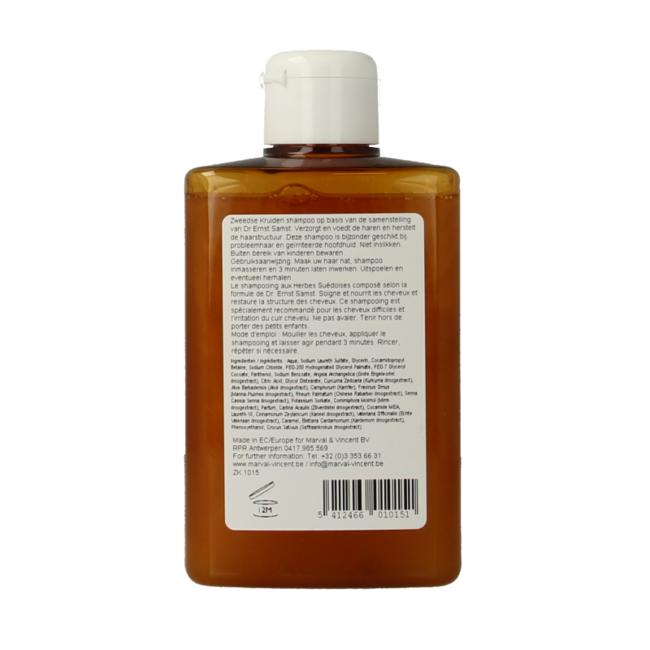 Shampoo zweedse kruiden 200 Milliliter